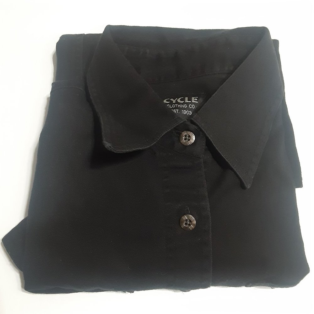 Cycle Clothing Co. Women's Sturgis 2007 Rally Week Button Down SS Shirt Size M